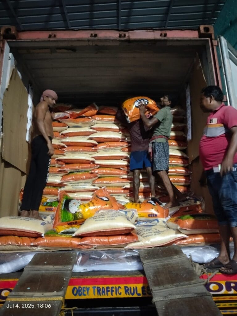 Rice loading